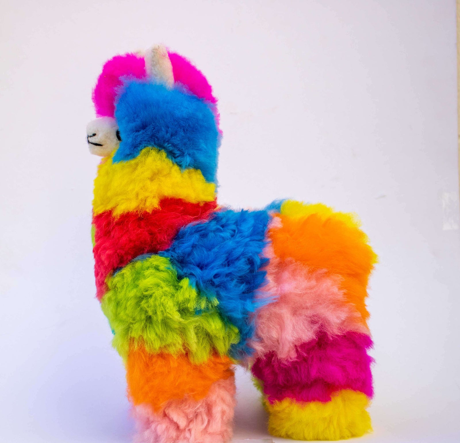 Rainbow Alpaca Stuffed Animal Inspired Peru